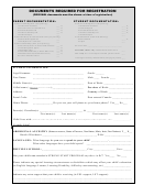 Canadian Student School Registration Form