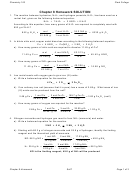 Chemical Calculations Problems