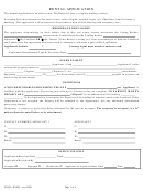 Form Nvar - K1008 - Rental Application