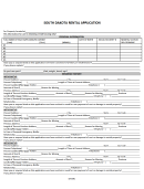 South Dakota Rental Application