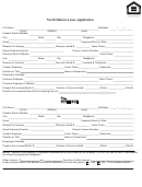 Fillable North Dakota Lease Application Printable pdf