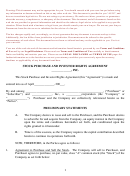 Stock Purchase And Investor Rights Agreement