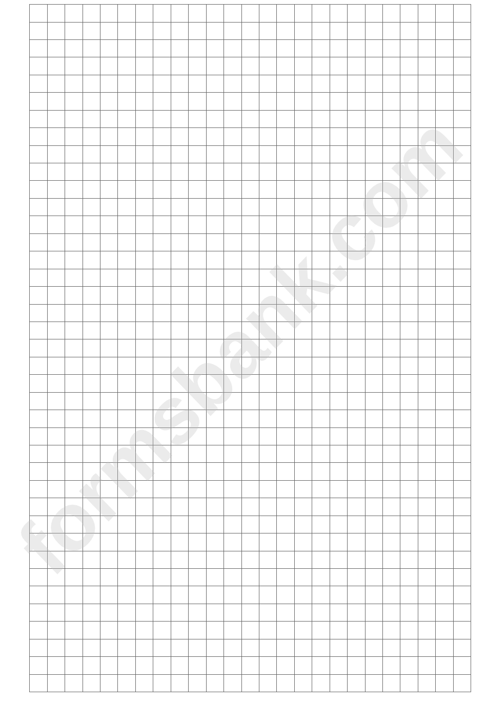 Grid Paper (0.5 Centimeters, Black On White)