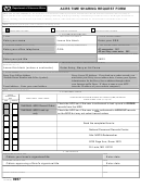 Va Form 9957 - Acrs Time Sharing Request Form