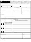 Va Form 9957 - Acrs Time Sharing Request Form