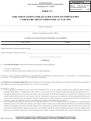 Sec 1919 (1-07) Form T-3 For Applications For Qualification Of Indentures Under The Trust Indenture Act Of 1939