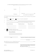 Civil Rule 4f Affidavit Form