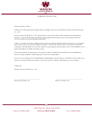 Introduction Letter Template