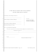 Notice Of Name Change Judgement Printable pdf