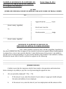 Affidavit In Support Of Motion To Proceed On Appeal In Forma Pauperis - Indiana Court Of Appeals