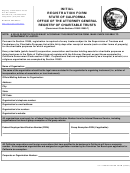 Initial Registration Form State Of California