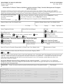 Form F-00051 - Authorization To Receive Tetanus Diphtheria Acellular Pertussis Tdap Varicella Meningococcal Conjugate Vaccine