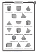 Labeling Shapes Worksheet With Answer Key Printable pdf