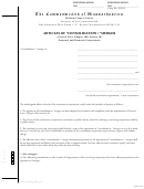 Articles Of Consolidation/merger Template