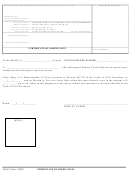 Form Scl/e-3 - Certificate Of Added Costs