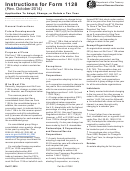 Instructions For Form 1128 (Rev. 2014) Printable pdf