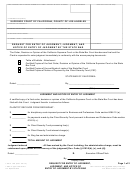 Request For Entry Of Judgment, Judgment, And Notice Of Entry Of Judgment By The State Bar