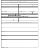 Fillable Da Form 638 - Recommendation For Award Printable pdf