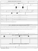 Da Form 31 - Request And Authority For Leave