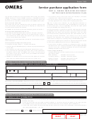 Fillable Service Purchase Application Form Printable pdf
