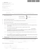 Form Bca-5.25 - Affidavit Of Compliance For Service On Secretary Of State - Business Corporation Act