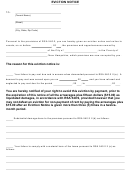 Eviction Notice, Demand For Rent Template