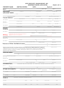 Apartment Rental Application Form