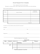 Check Request Form Template