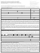 Form Sfn 18609 - Damage/salvage Disclosure Statement