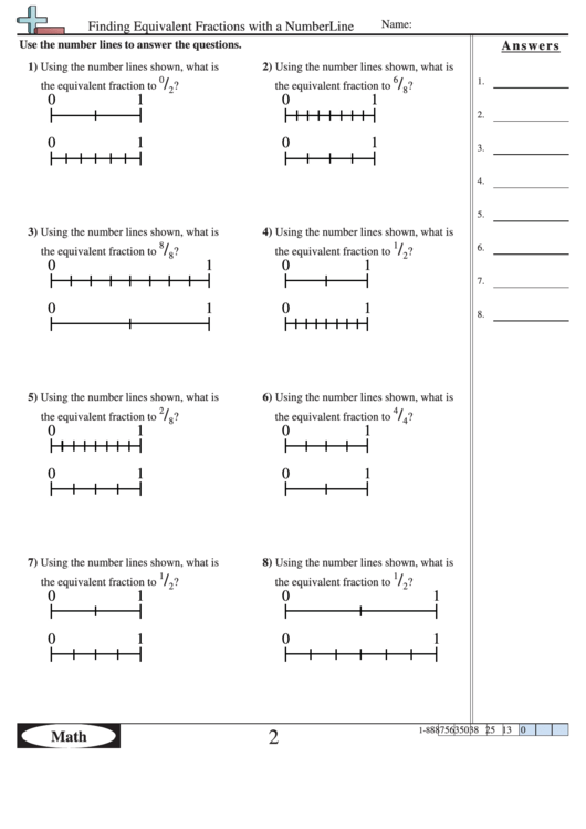 Finding Equivalent Fractions Worksheet Printable pdf