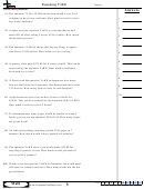 Examining Y = Kx Worksheet With Answer Key