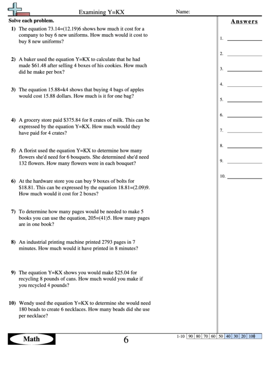 examining-y-kx-worksheet-with-answer-key-printable-pdf-download