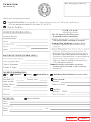 Payment Form (fillable) - Texas Secretary Of State