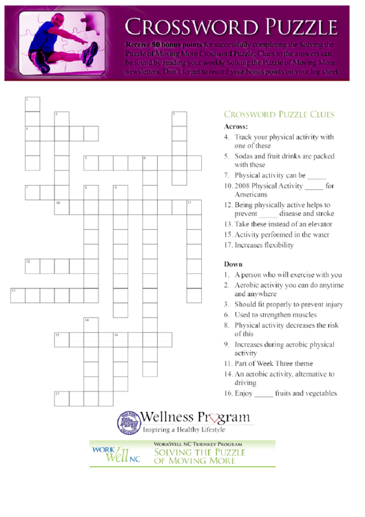 Crossword Puzzle Printable pdf