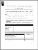 Self-assessment And Goal Setting Document For Employees