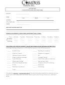 Volunteer Application Of Compass Printable pdf