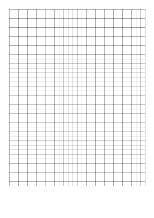 Large Square Graph Paper Printable pdf