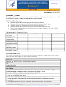 Department Of Health And Human Services Checklist Test Plan