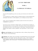 Preparing For A Catholic Funeral Printable pdf
