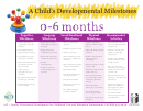 A Child's Developmental Milestones