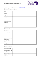 In-house Training Enquiry Form
