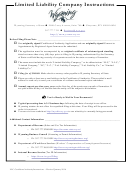 Foreign Limited Liability Company Application For Certificate Of Authority - Wyoming Secretary Of State