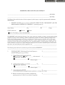 Residential Real Estate Sale Contract Template