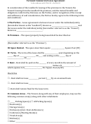 Vermont Commercial Lease Agreement Template