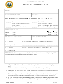 State Of West Virginia Application For Leave With Pay