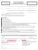 Form Hc1240 - Birth Certificate Application