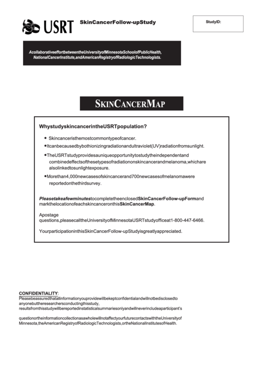 Skin Cancer Follow Up Study Printable pdf