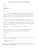Sample Cover Letter To Offer Of Employment