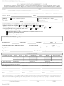 Special Consultant Agreement Form