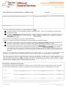 Form Bdc 390 - Certificate Of Substantial Completion